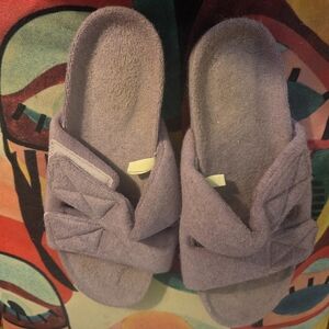 Target Lavender Terry Cloth Sandals - Size 10